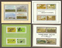 South Africa RSA - 4 Miniature Sheets Sports And Landscapes - Nuevos