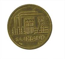 Sarre - 10 Francs - 1954 - Cup.Alu - TB+ - Andere & Zonder Classificatie