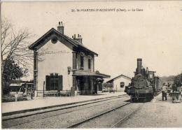 St Martin D'Auxigny    La Gare - La Guerche Sur L'Aubois