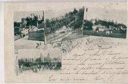 Chatillon Sur Seine    Souvenir De   ..  ( Voyagée En 1900 ) - Chatillon Sur Seine