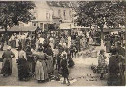 Chapelle-Censoir    Le Marché - Autres & Non Classés