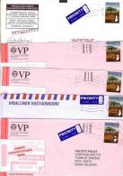 5 GOOD FINLAND Postal Covers 2012 - Good Stamped: Torronsuo Natonal Park 2010 - Brieven En Documenten