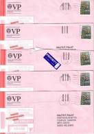 5 GOOD FINLAND Postal Covers 2012 - Good Stamped: Flowers 2010 - Lettres & Documents