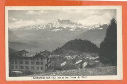 Q222, Corbeyrier Et Les Dents Du Midi, 50780, Non  Circulée - Corbeyrier