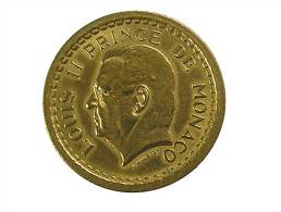 Monaco - 2 Franc - Sans Date -  Cu.Alu. - TB+ - 1922-1949 Luigi II