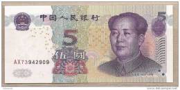 Cina - Banconota Non Circolata Da 5 Yuan - 2005 - China