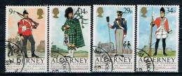 ALDERNEY /Oblitérés/Used /1985 - Uniformes Militaires - Alderney