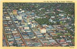 108161-California, Fresno, Air View Of The City - Fresno