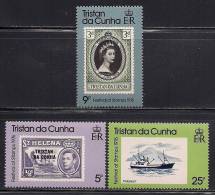 Tristan Da Cunha       Festival Of Stamps      Set    Sc# 206-08 MNH** - Tristan Da Cunha