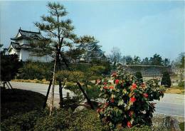 CPSM Japon-Nagoya Castle-Fleur-Camelia   L1145 - Nagoya