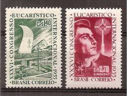 Brazilië    Y/T   607 /   608     (X) - Unused Stamps