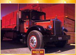 FICHE CARTONNE 25x18.5 CM CAMION DOC.AU DOS VOIR SCAN SERIE AGE D´OR MARK BM 1930 - Trucks