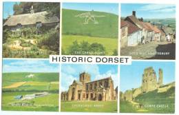 UK, Historic Dorset, Multi View, Unused Postcard [12412] - Altri & Non Classificati