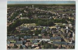 59 - FOURMIES -  VUE AERIENNE - PLACE VERTE- CPSM DENTELÉE - 1968 - Fourmies