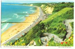 UK, The West Cliff Chines, Bournemouth, Dorset, Unused Postcard [12430] - Bournemouth (depuis 1972)