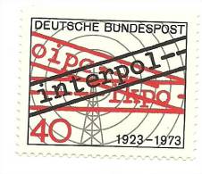 1973 - Germania 609 Interpol   ------ - Politie En Rijkswacht