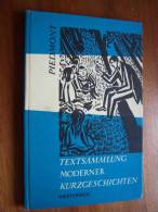 TEXTSAMMLUNG MODERNER KURZGESCHICHTEN Für Die Schule PIEDMONT NOUVELLES EN ALLEMAND - BÖLL BORCHERT BENDER... - Internationale Autoren