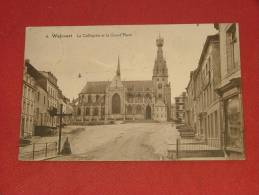 WALCOURT  - La Collégiale Et La Grand'Place - Walcourt