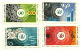 1973 - Germania 623/26 Lotta All'inquinamento   ------ - Umweltverschmutzung