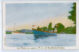 Illustrateur HAFFNER - Les PILOTINS Au CAMP L. M. C. De BOUAFLE-les-ANDELYS - Haffner