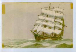 Illustrateur HAFFNER - TROIS MATS BARQUE - Type Courant Du Long-Courrier Moyen .......... - Haffner