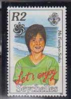 EUROPE  GRANDE BRETAGNE  COLONIES  SEYCHELLES     1990   N° 713   COTE  1.50  EUROS     ( 345) - Seychelles (...-1976)