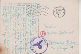 BÖHMEN & MÄHREN, BRÜNN, POSTGESCHICHTE, Maschinenstempel 1944, Reserve Lazarett IV, Brünn - Sudeten