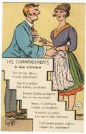 GRIFF  - Les COMMANDEMENTS Du Coeur D'Artichaut.  Humour - Griff