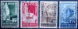 BELGIQUE         N°  386/389              OBLITERE - Used Stamps