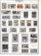 CZECHOSLOVAKIA    Collection Of  Mounted Mint And Used As Per Scan. ( 4 SCANS) - Collections, Lots & Séries