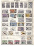 CZECHOSLOVAKIA    Collection Of  Mounted Mint And Used As Per Scan. ( 2 SCANS) - Collections, Lots & Séries