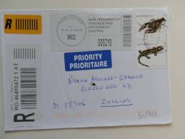 30/843  LETTRE  AUTRICHE - Kikkers