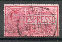 ITALIE Expresse 25c Rouge 1903 N°1 - Express Mail