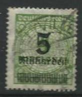 ALEMANIA, GERMANY, DEUTSCHLAND REICH, 1923, MICHEL 333 A - Usados