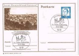 2416. Entero Postal GEILENKIRCHEN (Alemania) 1964. Vista Birkenfeld - Cartoline Illustrate - Usati