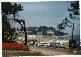 PERROS-GUIREC  - Plage De TRestaou.  Beau Plan De Dauphine, 4 Chevaux, Panhard Etc   .. CPM - Perros-Guirec