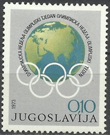 YUGOSLAVIA ..1973.. Michel # 45...MLH...Zwangszuschlagsmarken. - Unused Stamps