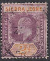 SIERRA LEONE 1904 2d KE VII SG 89 U XQ153 - Sierra Leona (...-1960)
