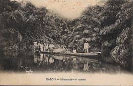 GABON MISSIONAIRE EN TOURNEE - Gabun