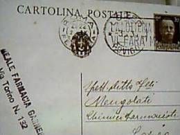 ROMA CARD TIMBRO FARMACIA REALE GARNIERI VB1936 TARGHETTA LA LOTTERIA VI FARA MILIONARI  EA8428 - Santé & Hôpitaux