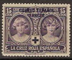 Tanger 027 ** Cruz Roja. 1926 - Marocco Spagnolo