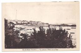 CPSM Ile De Batz 29 Finistère Vue Prise De L´Hôtel De La Plage édit Nédelec Morlaix Non écrite Bon état - Ile-de-Batz