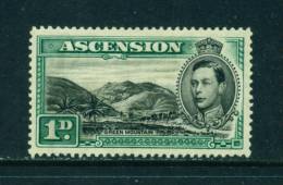 ASCENSION - 1938 George VI 1d Mounted Mint - Ascensión