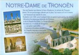 29 Saint-Jean -Trolimon Notre-Dame De Tronoen Chapelle Gothique Grand Calvaire Le Plus Ancien De Bretagne TBE - Saint-Jean-Trolimon