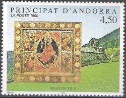 Andorre Français 1998 Michel 521 Neuf ** Cote (2008) 3.00 Euro Autel De L'église De Vila - Neufs