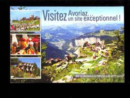 AVORIAZ Haute Savoie 74 : Carte Pub Visitez Avoriaz Un Site Exceptionnel - Avoriaz