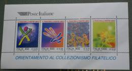 ITALY 1999 -  SHEET ORIENTAMENTO AL COLLEZIONISMO  MNH** - Blokken & Velletjes