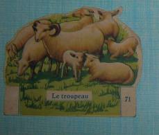 Découpis " La Vache Serieuse " Le Petit Grosjean - Theme La Ferme - LE TROUPEAU N°71 - Tiere