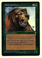 Karte Magic The Gathering  -  Summon Bears  -  Balduvian Bears  -  Englisch - Autres & Non Classés