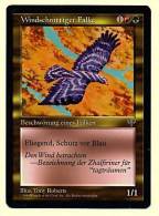 Karte Magic The Gathering  -  Beschwörung Eines Falken - Windschnittiger Falke  -  Deutsch - Autres & Non Classés